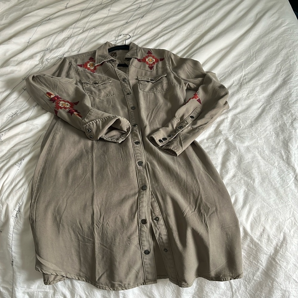 NWT Stetson Lyocell Western Dress.  Size M